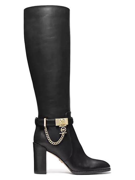 zip michael kors women boots|michael kors thigh high boots.